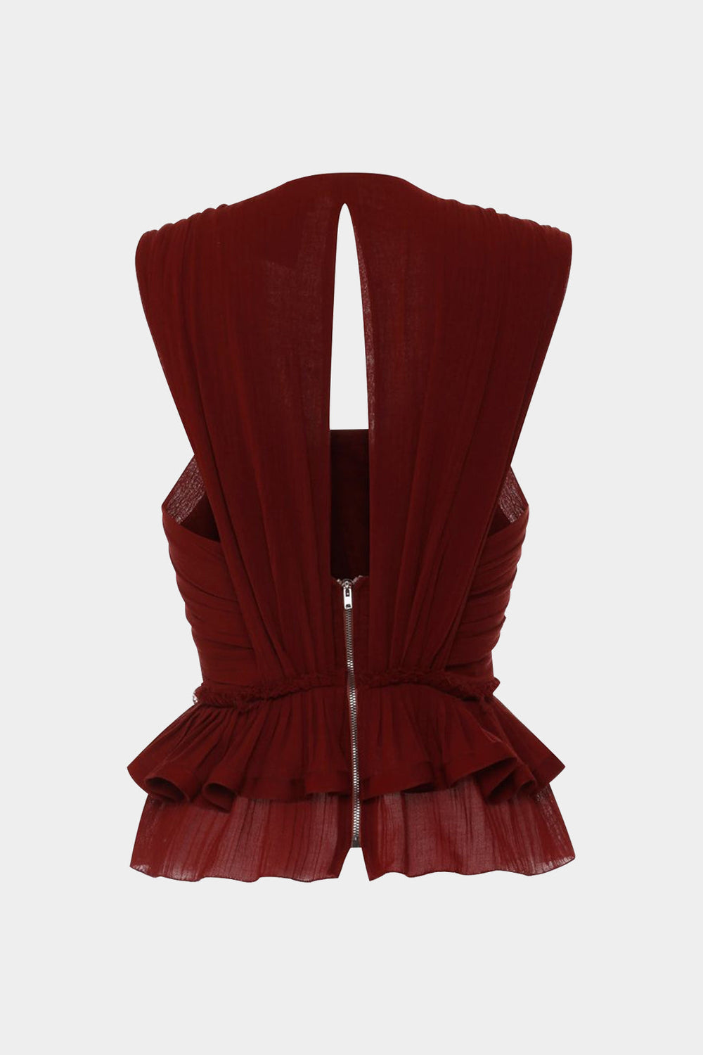 Aveline - Stijlvol Gerimpeld Ruffles Dames Korte Mouwen Shirt