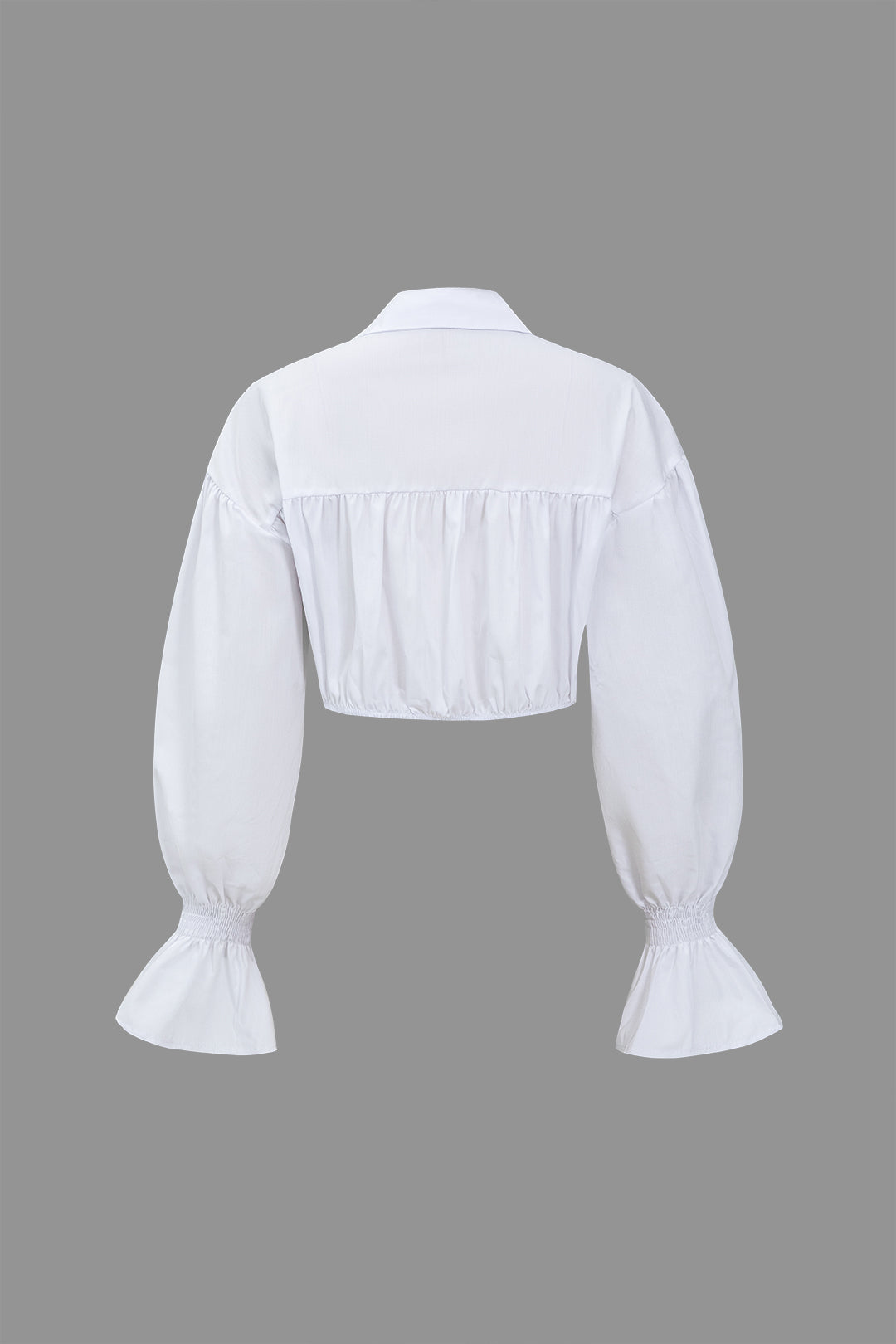 Winnie - Uniek ontwerp met klokmouwen voor dames denim shirt