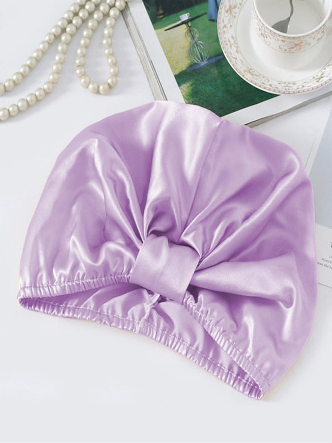 Adira - Comfort Stretch Satijnen Dames Nacht Turban