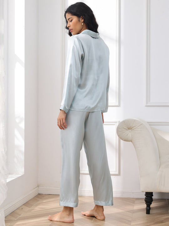 Alarice - Elegante Knop-Up Dames Pyjama Set