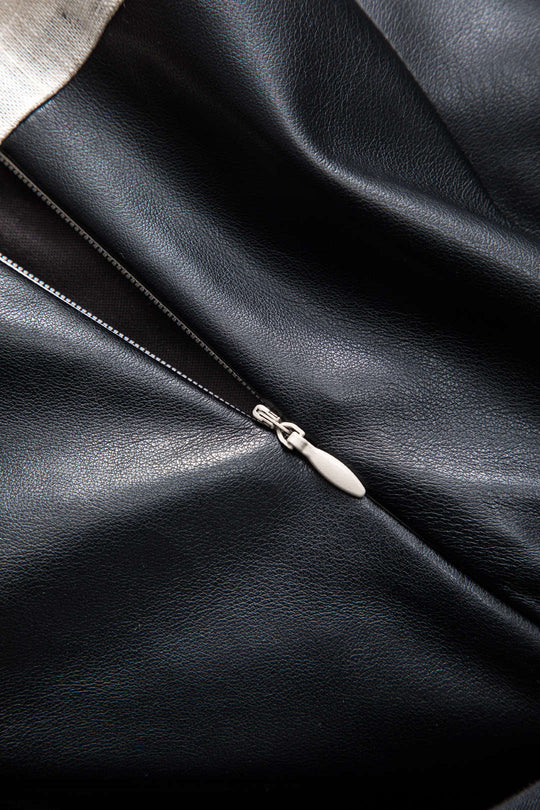 Ava - Stijlvol Patchwork Design Dames Langemouw Shirt