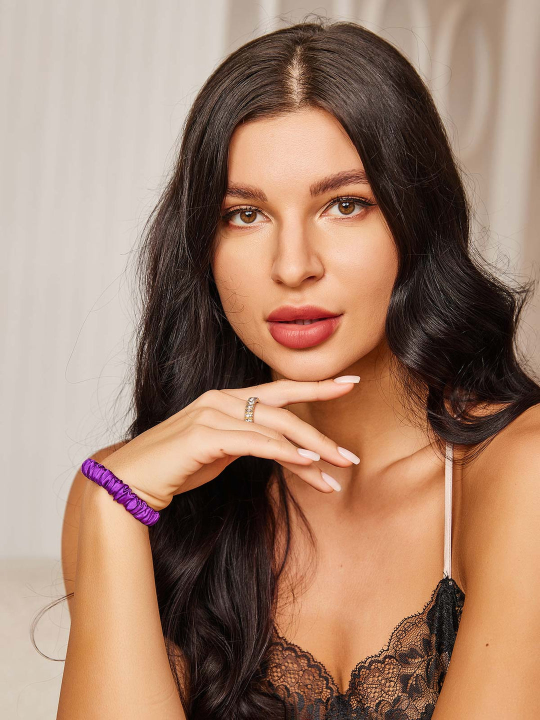 Arabelle - Delicate Stretch Design Vrouwen Scrunchie