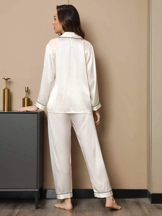 Audrina - Premium Morus Relaxatie Dames Pyjama Set