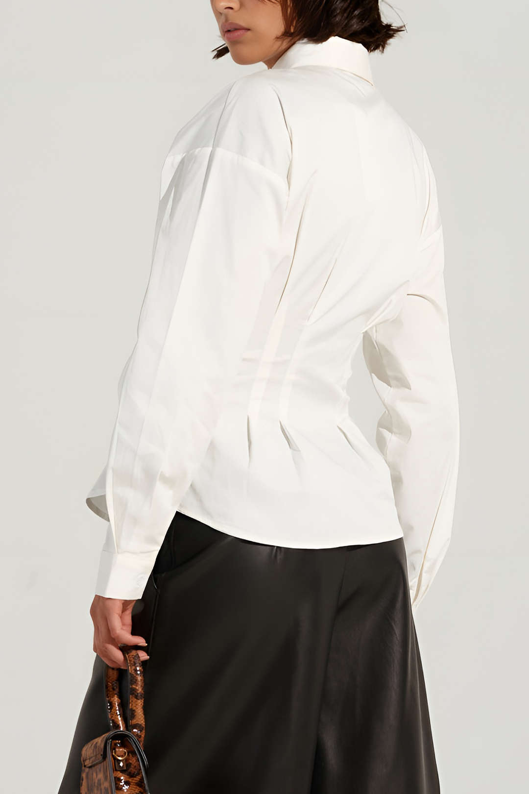 Zoey - Stijlvol Abstract Vrouwen Overhemd met Lange Mouwen