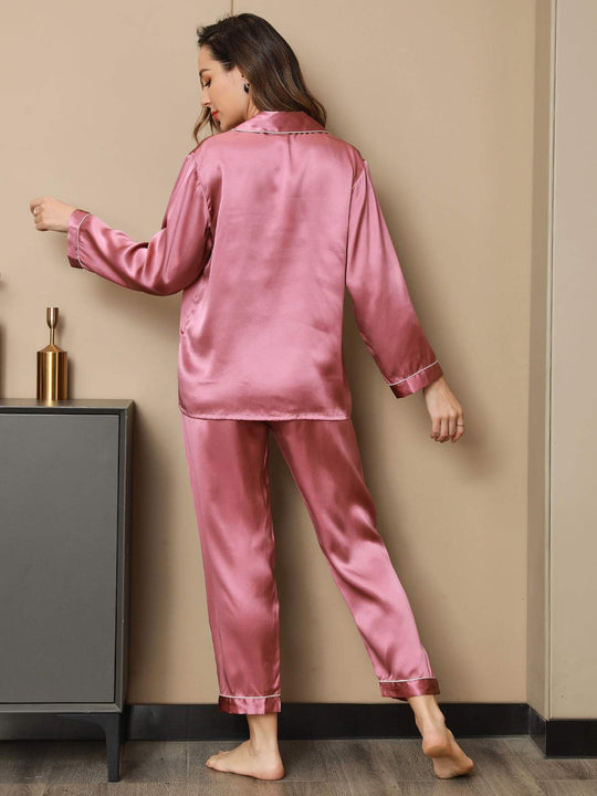 Audrina - Premium Morus Relaxatie Dames Pyjama Set