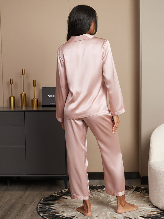 Alarice - Elegante Knop-Up Dames Pyjama Set