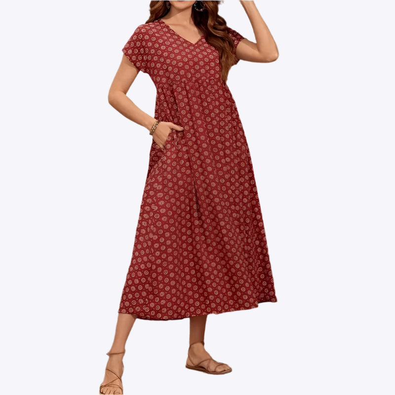 Blythe - Tijdloze Vintage Charme Dames Zomerjurk