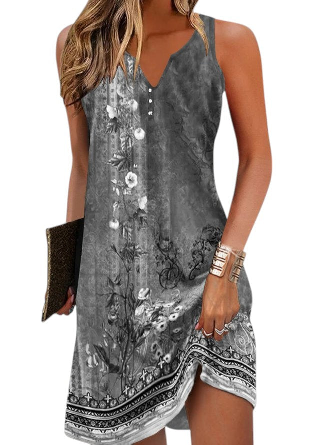 Zomerjurk Met Print voor Dames