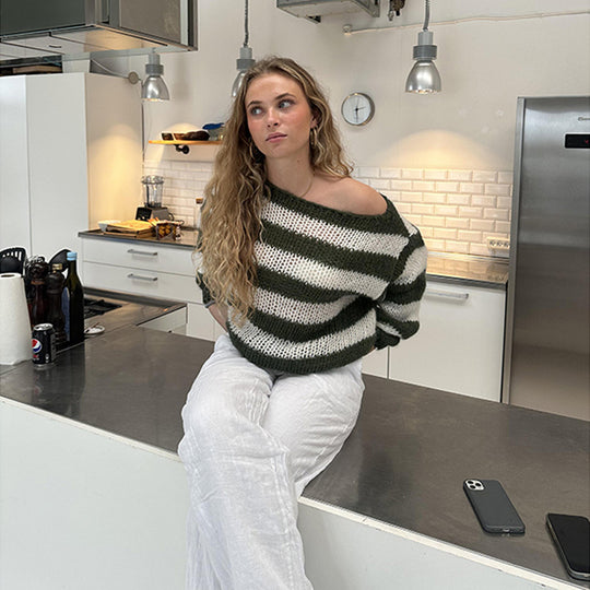 Aurora Gebreide Trui | Tijdloze Stijl en Comfort