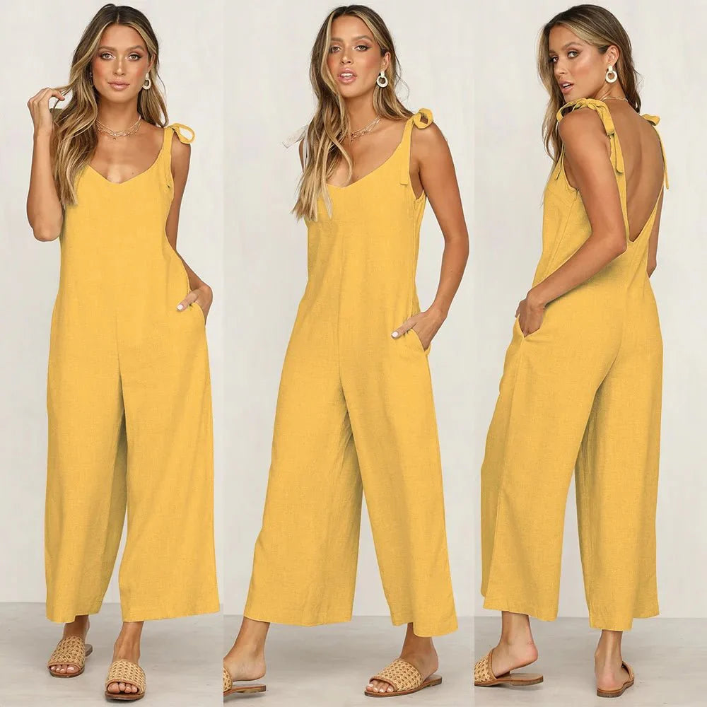 Aurora Luxe Jumpsuit | Tijdloze Stijl, Eindeloos Comfort