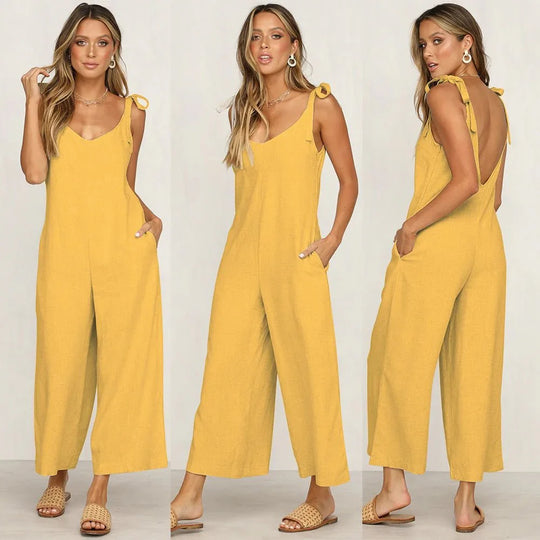 Aurora Luxe Jumpsuit | Tijdloze Stijl, Eindeloos Comfort