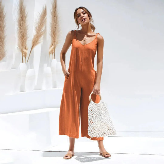 Aurora Luxe Jumpsuit | Tijdloze Stijl, Eindeloos Comfort