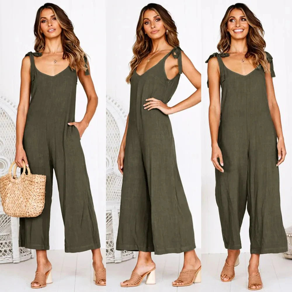 Aurora Luxe Jumpsuit | Tijdloze Stijl, Eindeloos Comfort
