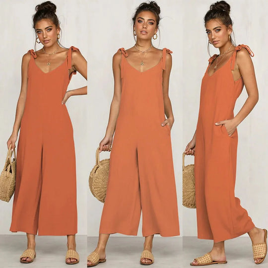 Aurora Luxe Jumpsuit | Tijdloze Stijl, Eindeloos Comfort
