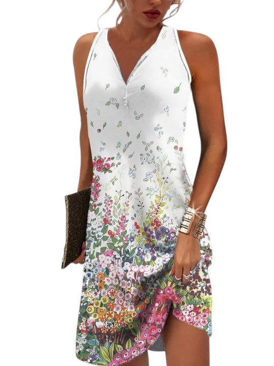 Zomerjurk Met Print voor Dames