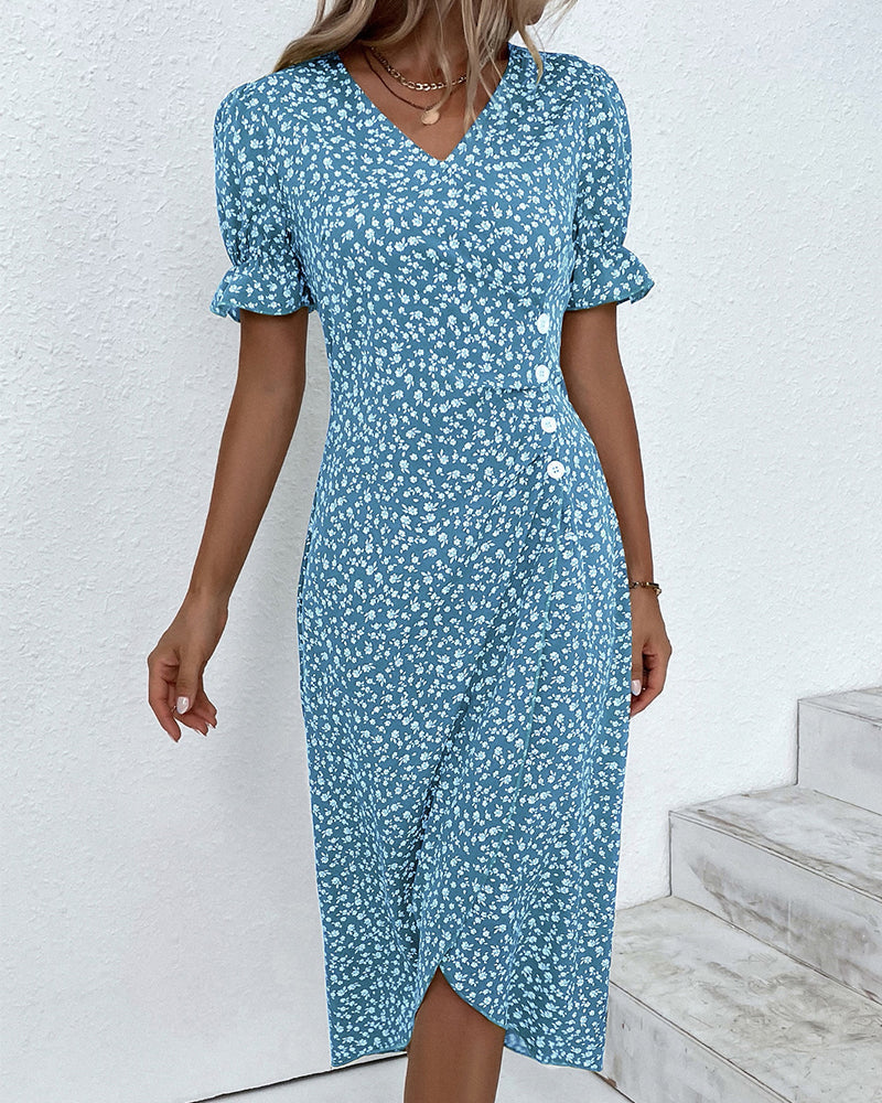 Billie Midi Jurk met Lange Mouwen – Tijdloos, Chic en Comfortabel