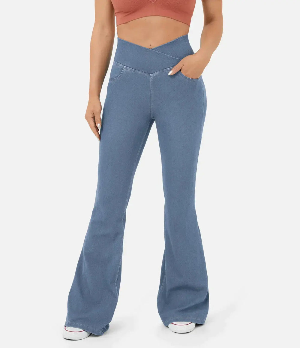 Anna - Retro Chic Hoge Taille Damesbroek