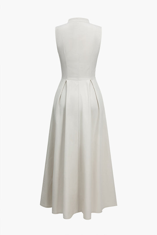 Effen Slipper Maxi Jurk