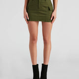Cadet Meisjes Cargo Mini Rok