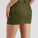 Cadet Meisjes Cargo Mini Rok