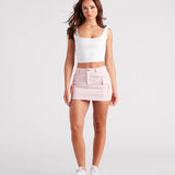 Cadet Meisjes Cargo Mini Rok