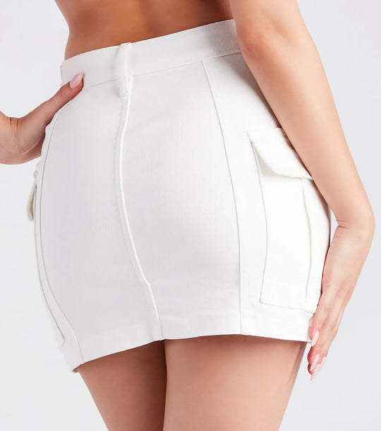 Draagstijl Cargo Mini Rok