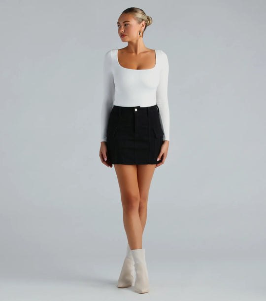 Draagstijl Cargo Mini Rok