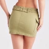 Schattige en Trendy Cargo Mini Rok