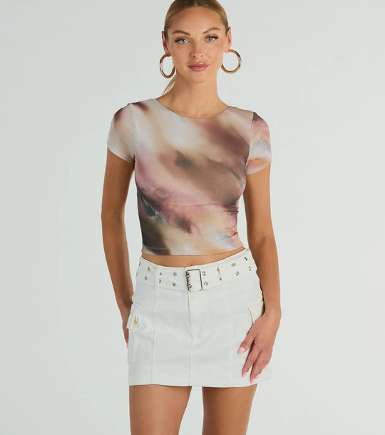 Schattige en Trendy Cargo Mini Rok