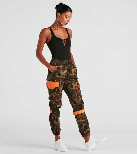 Goede Tijd Twill Cargo Joggers