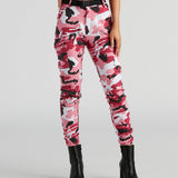 Blend In Mid-Rise Camo Joggers