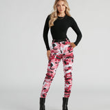 Blend In Mid-Rise Camo Joggers