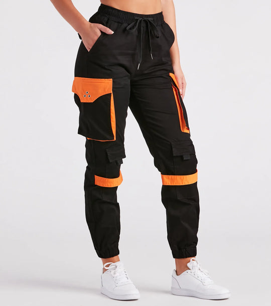 Goede Tijd Twill Cargo Joggers