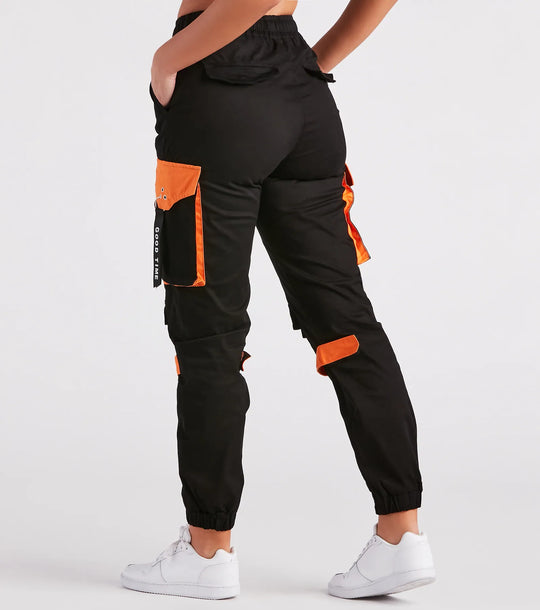 Goede Tijd Twill Cargo Joggers