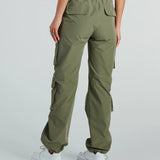 Uit Voor De Dag Hoge Taille Cargo Broek