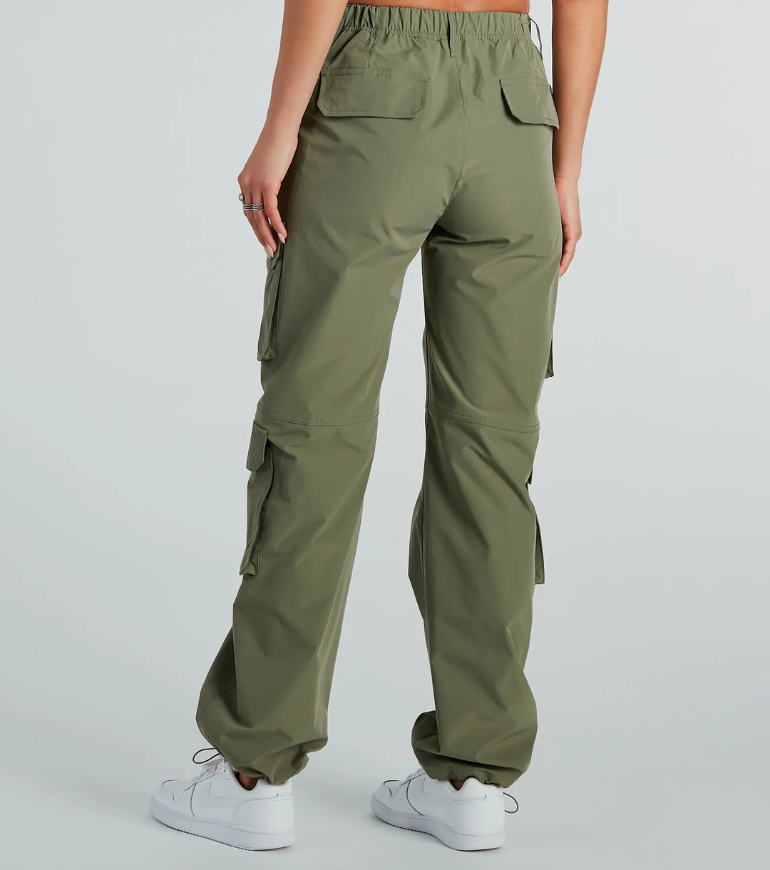 Uit Voor De Dag Hoge Taille Cargo Broek