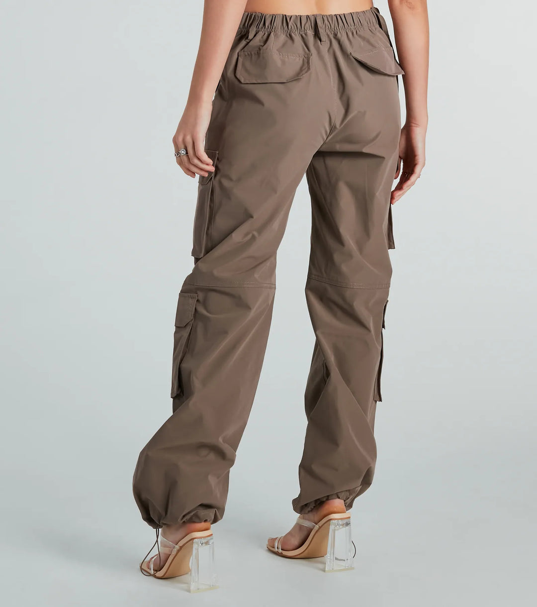 Uit Voor De Dag Hoge Taille Cargo Broek