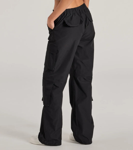Uit Voor De Dag Hoge Taille Cargo Broek