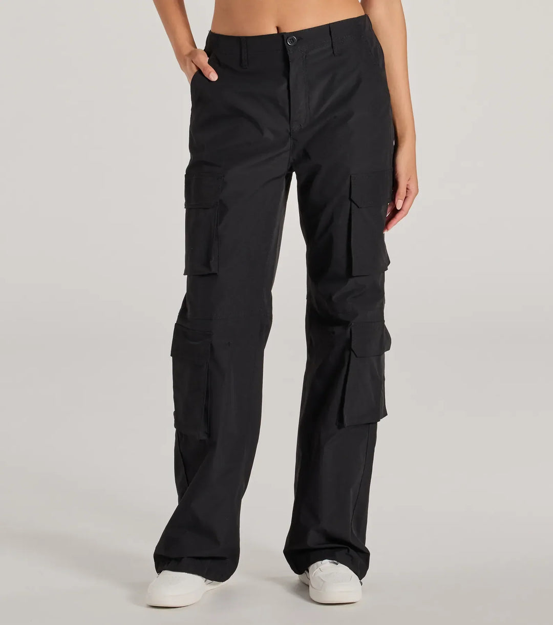 Uit Voor De Dag Hoge Taille Cargo Broek