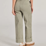 Weekend Trip Hoge Taille Cuffed Cargo Broek