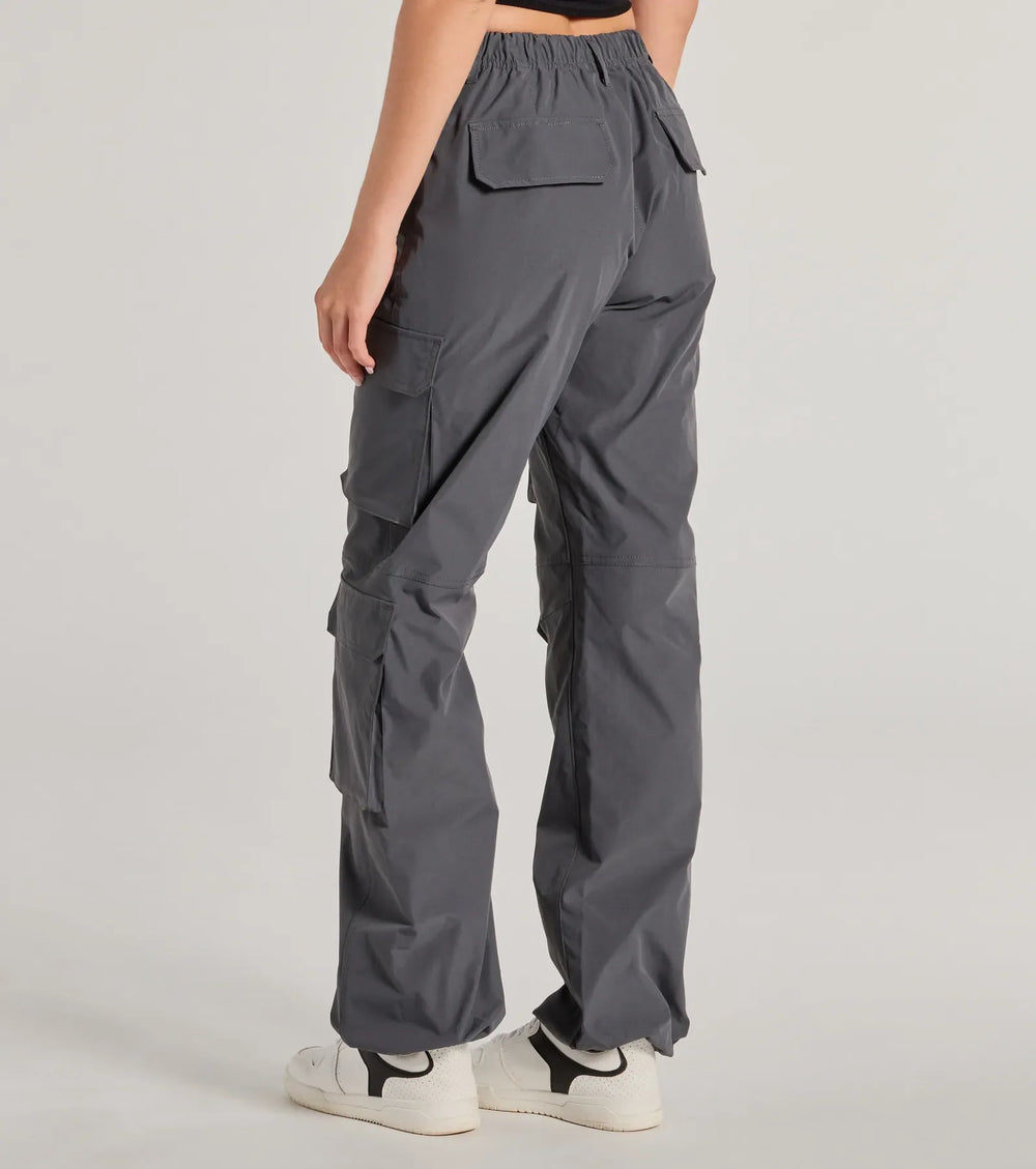 Trendy Life Hoge Taille Cargo Broek