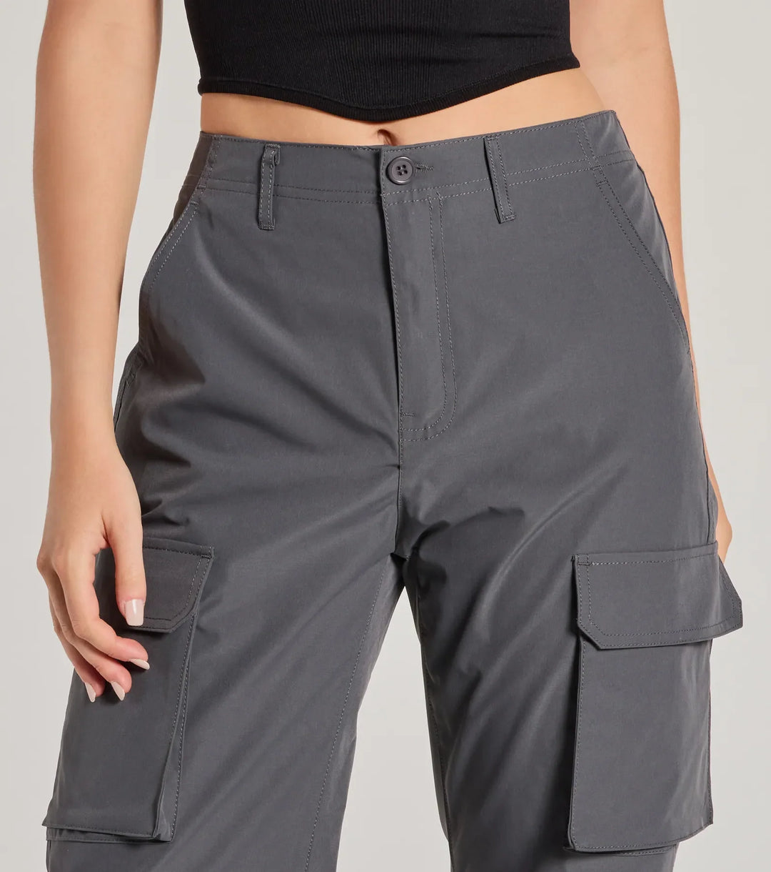 Trendy Life Hoge Taille Cargo Broek