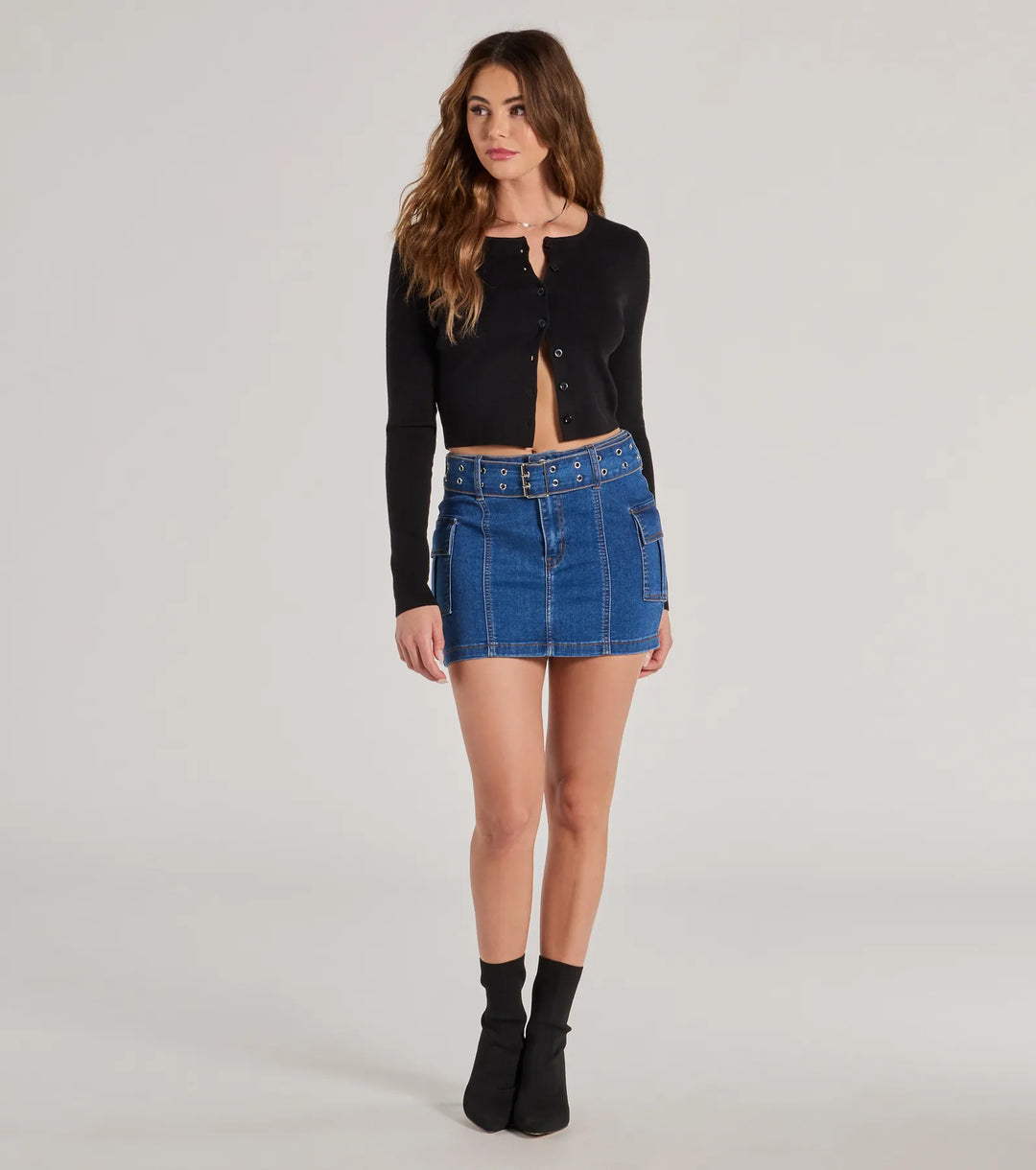 Schattige en Trendy Cargo Mini Rok