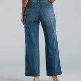 Trish Cargo Wijde Pijpen Jeans van Windsor Denim