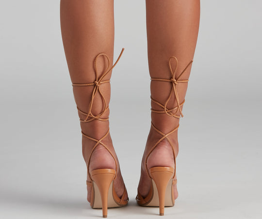 Zo Klasse Veterschoenen met Stiletto Hak