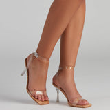 Pop de Kurk PVC Wrap Enkels Stilettos