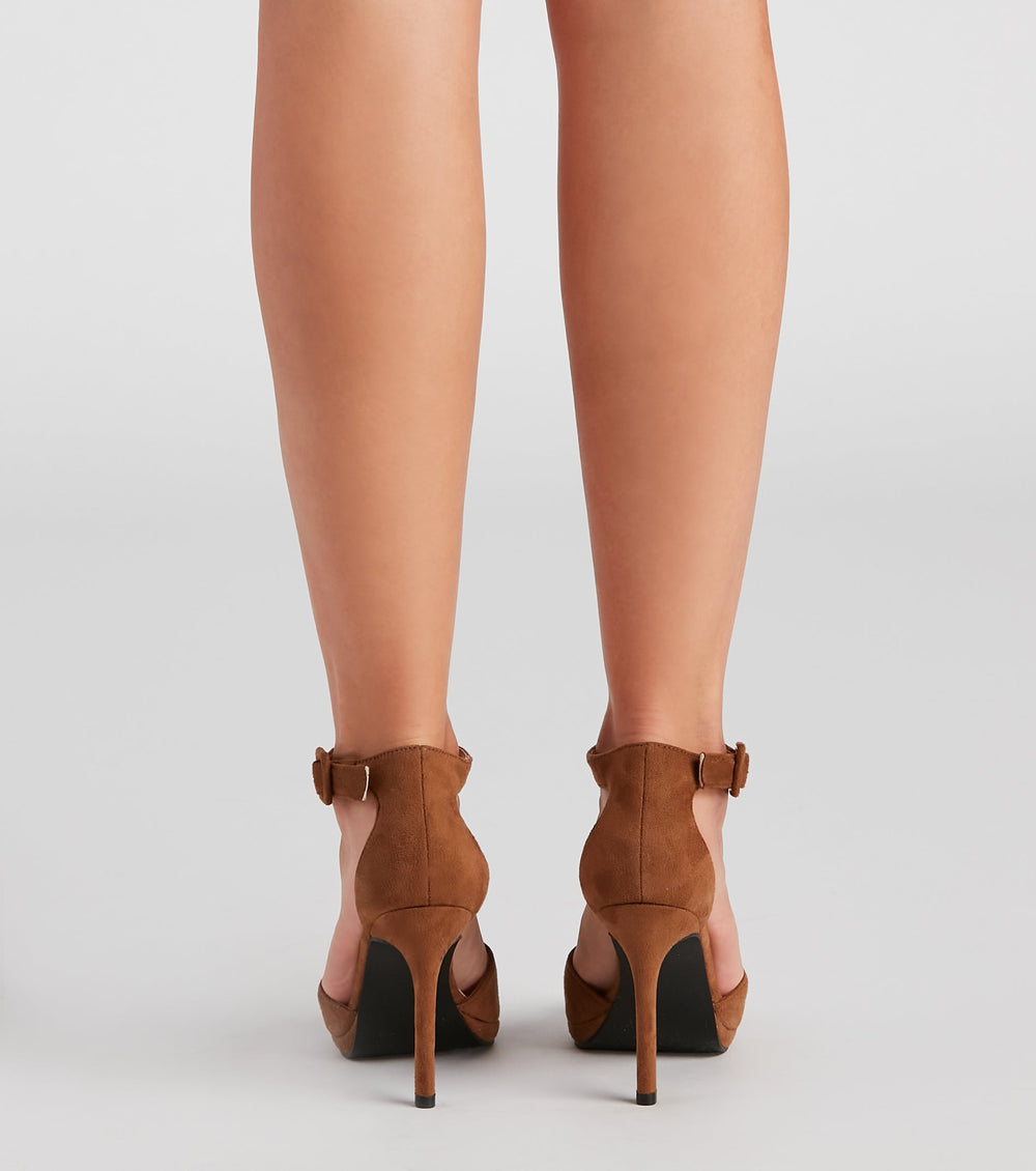 Peep Show Platform Stiletto Hakken