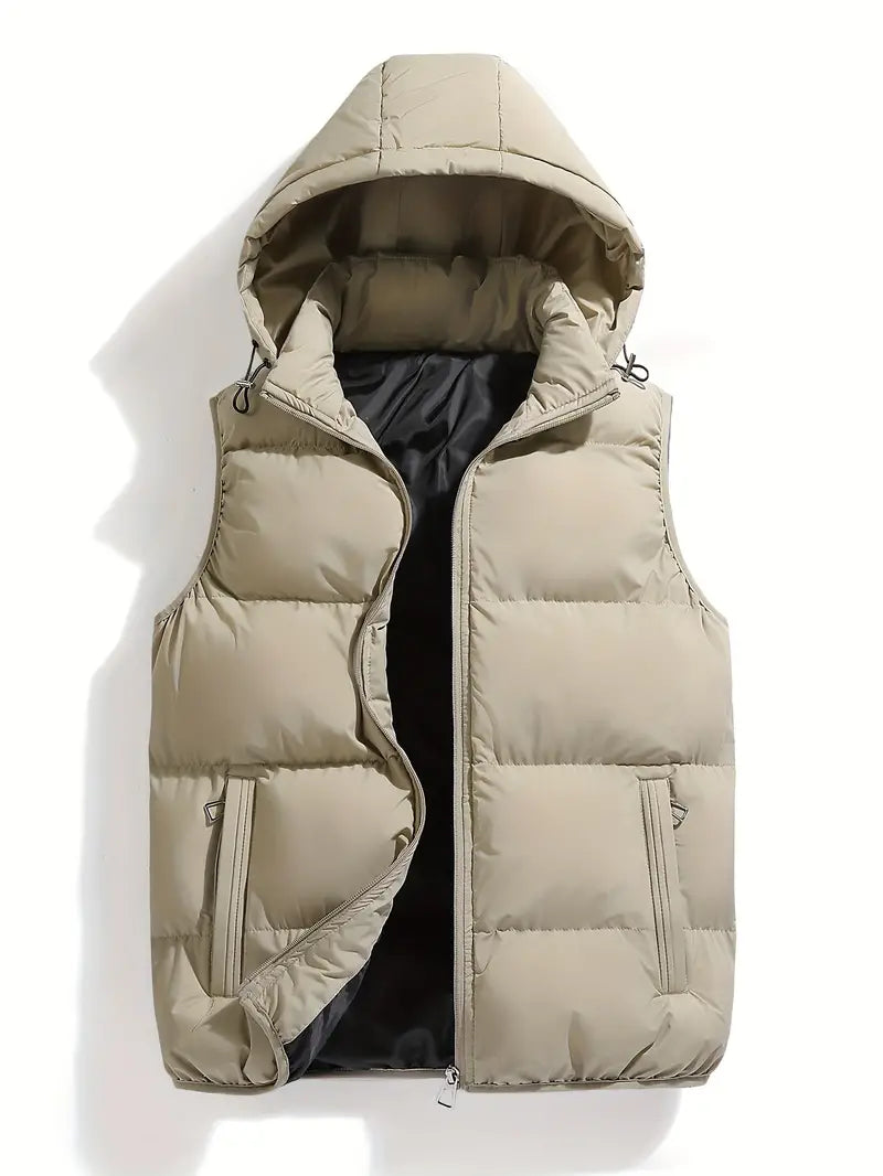 Isaac | Lichte Bodywarmer Heren | Gewatteerd, Comfortabel en Functioneel