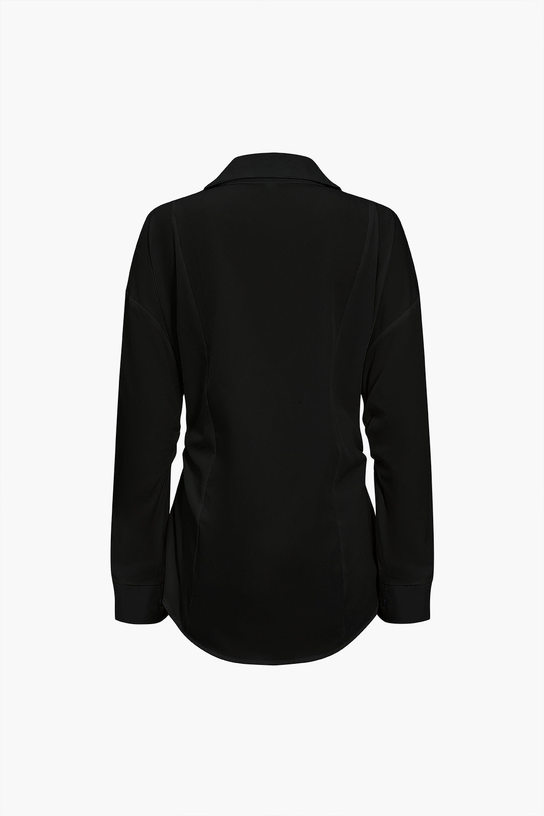 Virginia - Chic Knopen Voorzijde Dames Lange Mouwen Shirt