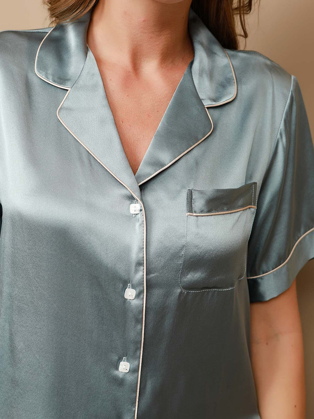 Anastasie - Elegante Nacht Comfort Dames Pyjama Korte Set